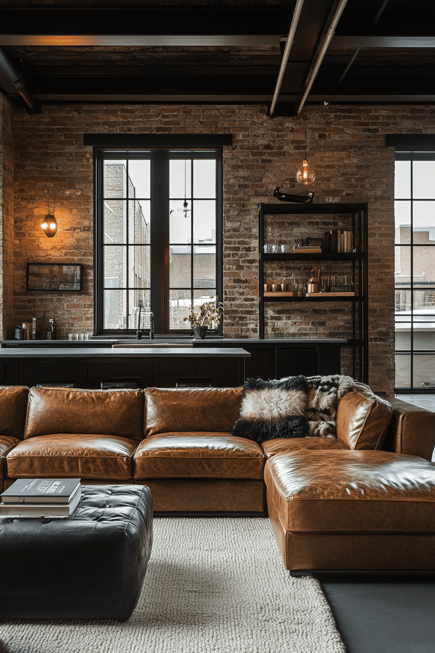 Sleek Industrial Loft Living