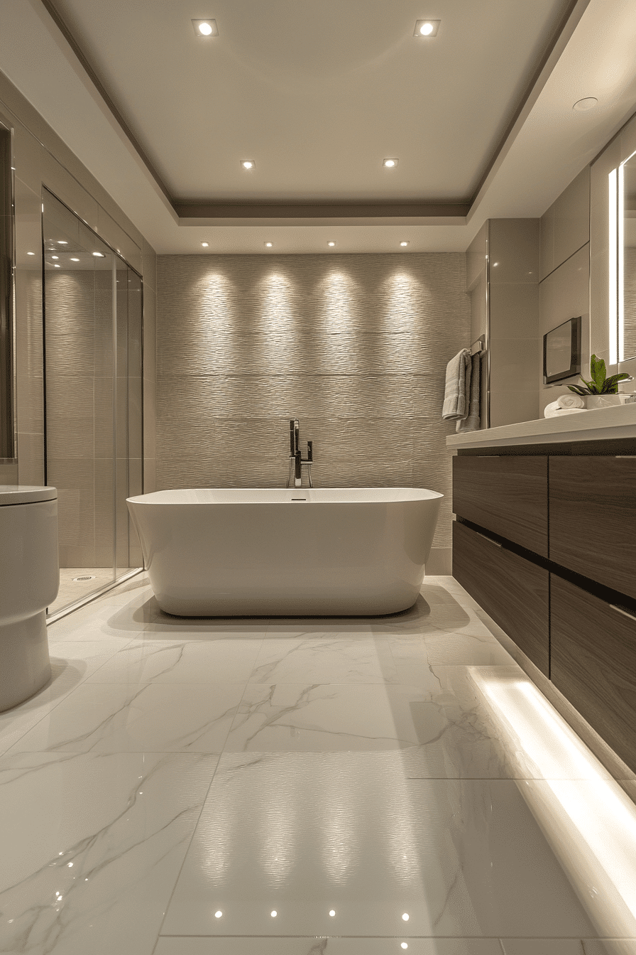 Open Wet Room Concept