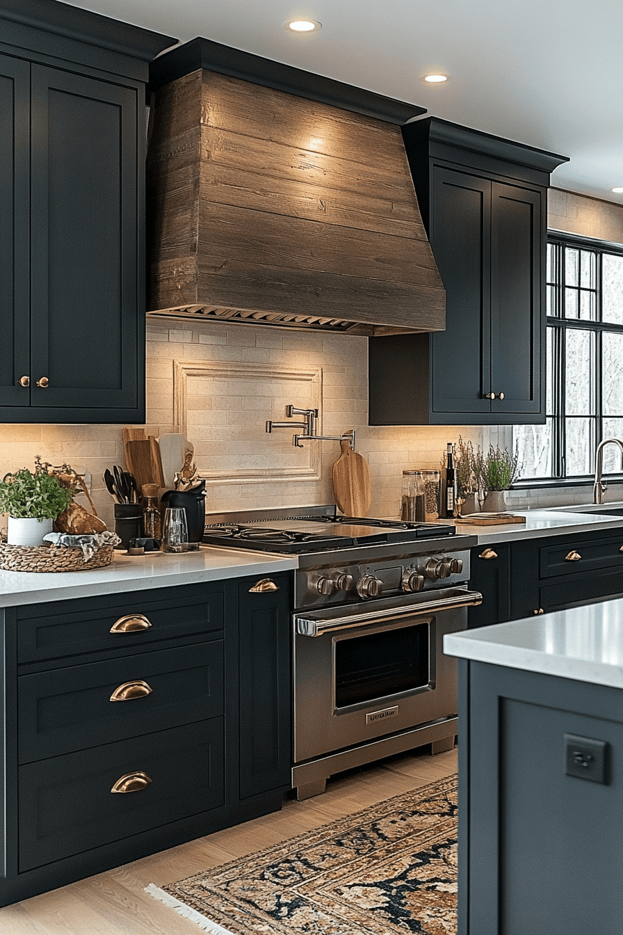 Grey Cabinet And White Countertops