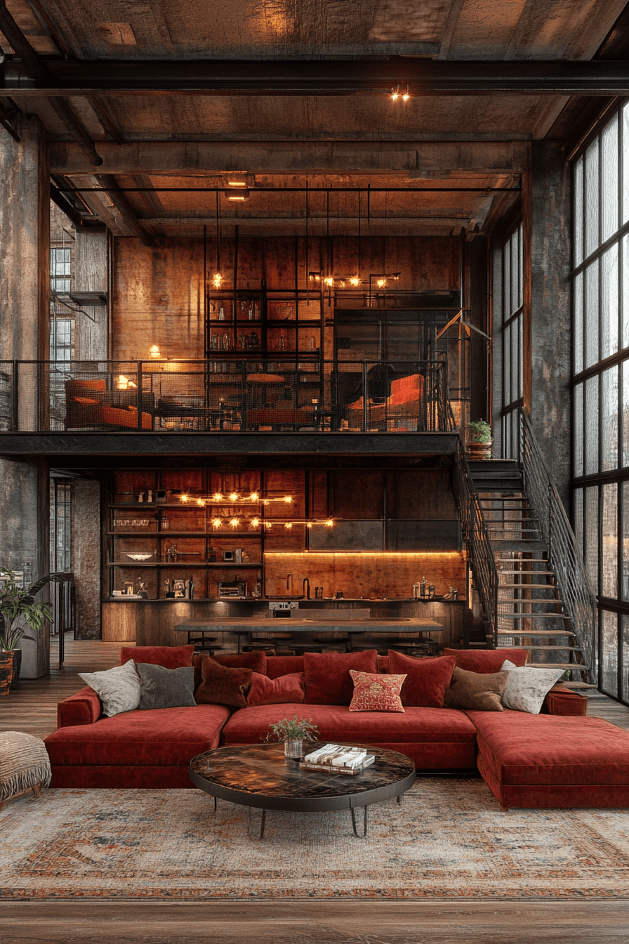 Open Concept Loft Living