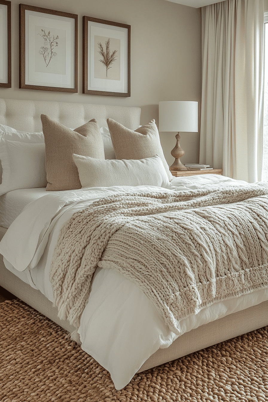 Cozy Layered Bedroom Haven