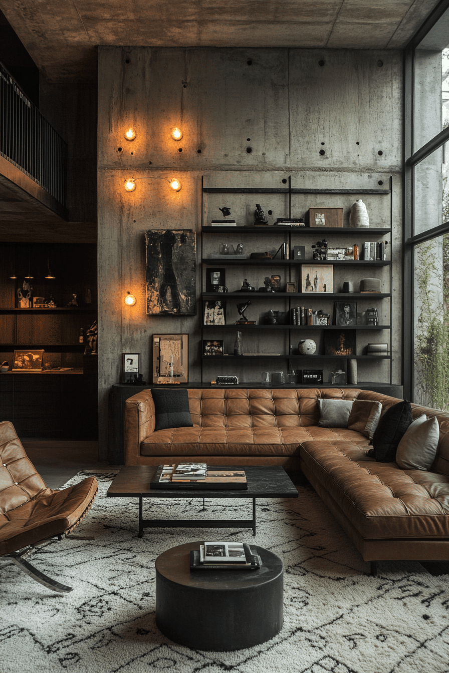 Refined Industrial Living Design