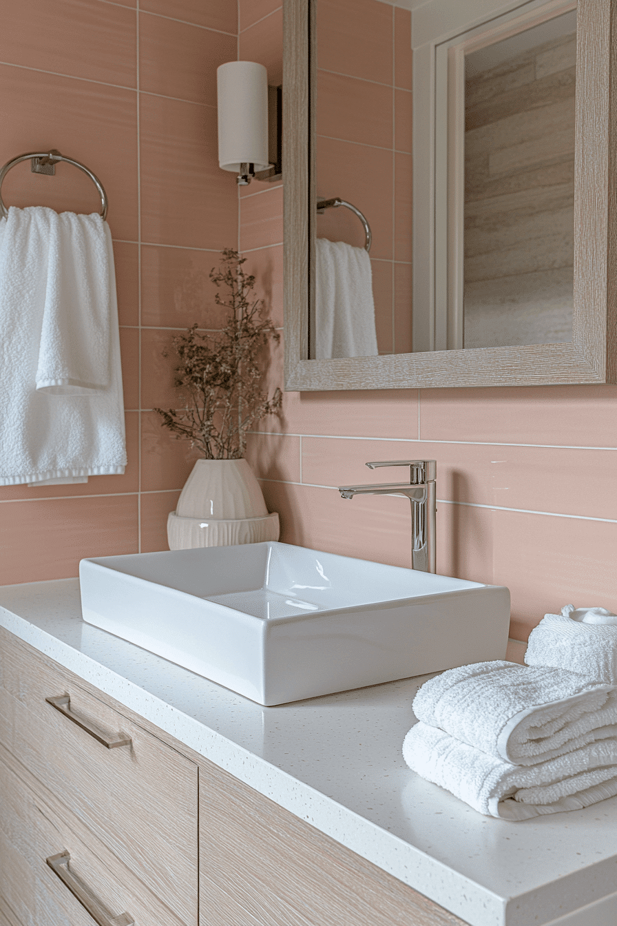 Soft Pastel Bathroom Escape