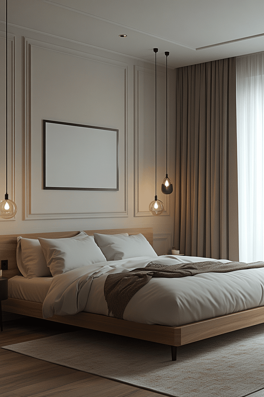 Urban Minimal Bedroom Space