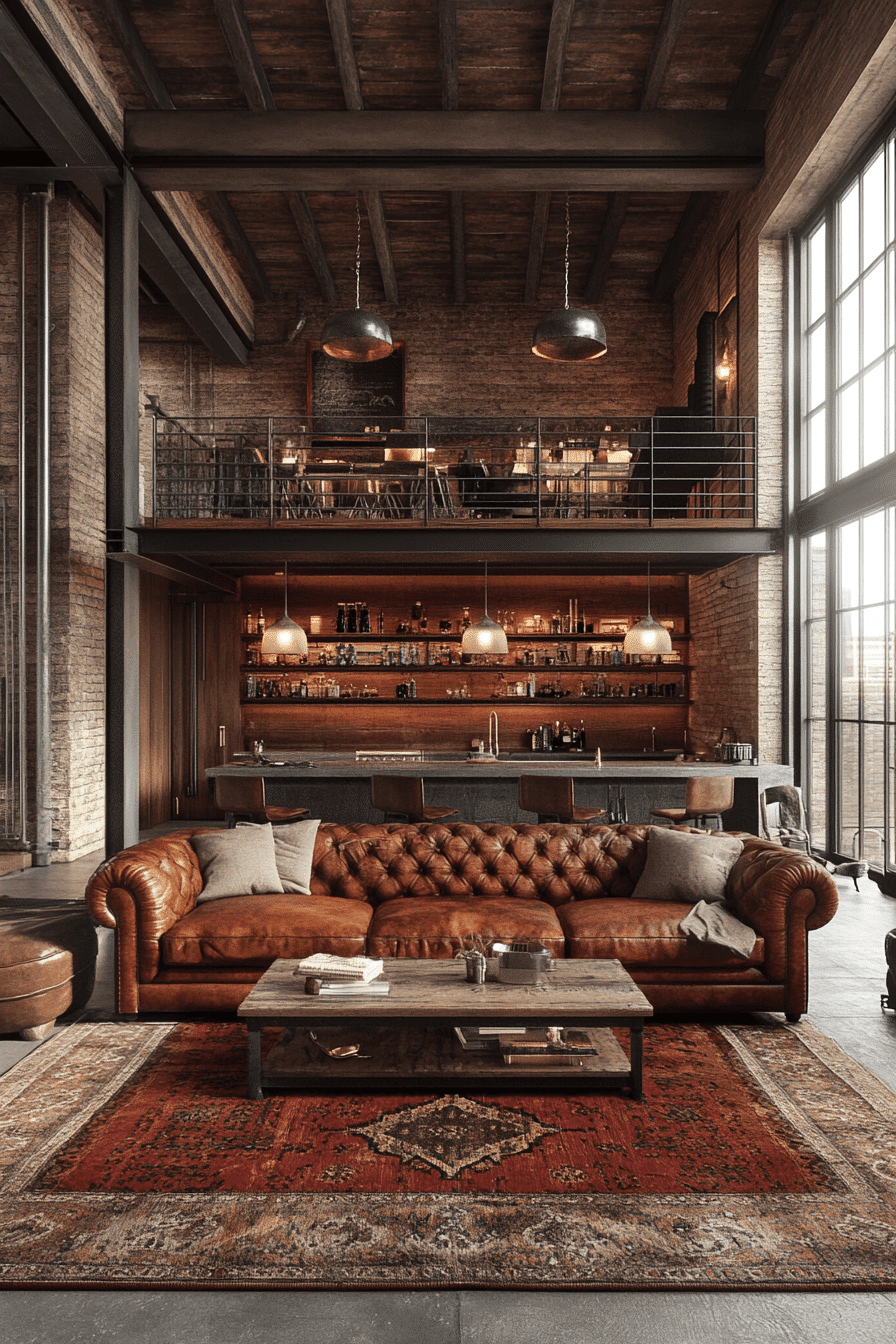 Factory Style Industrial Living