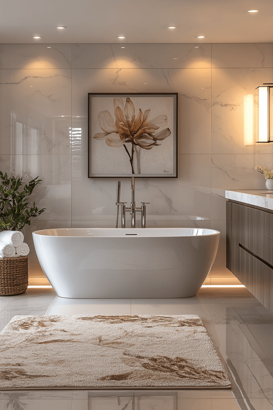 Marble Luxe Bathroom Escape