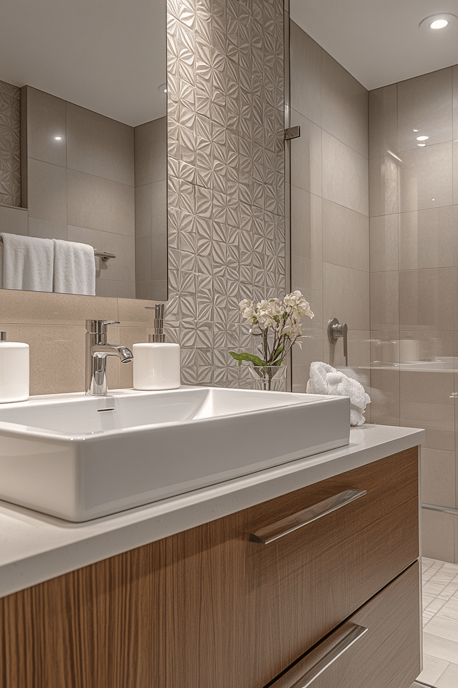 Bold Tile Statement Space