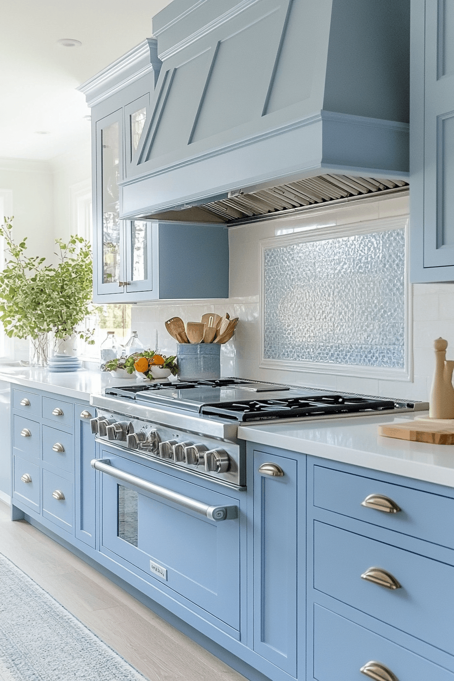 Light Blue Kitchen Cabinets