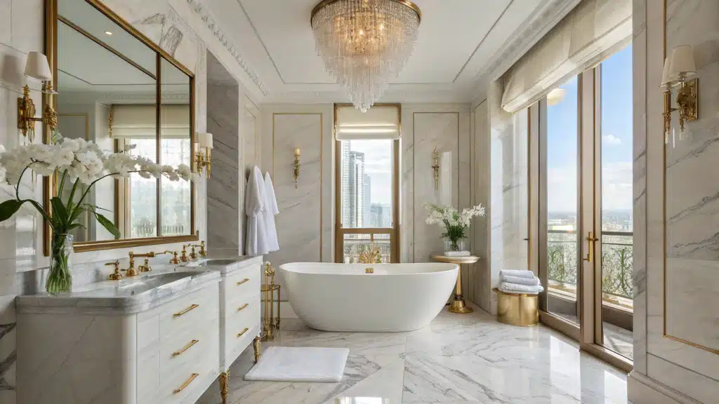 luxury bathroom