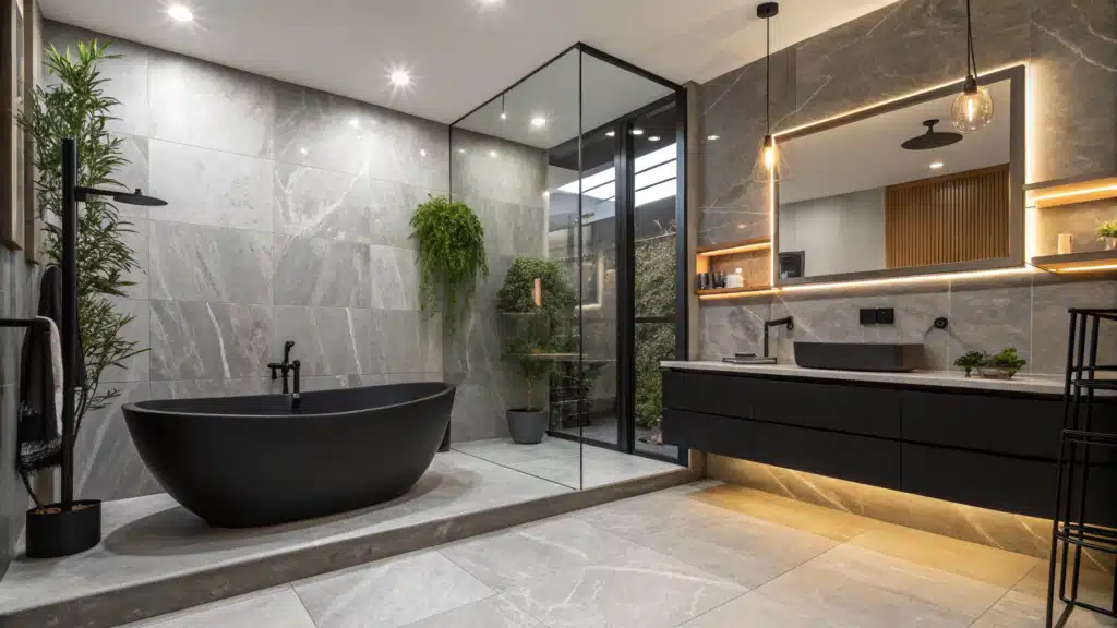 modern luxury bathroom