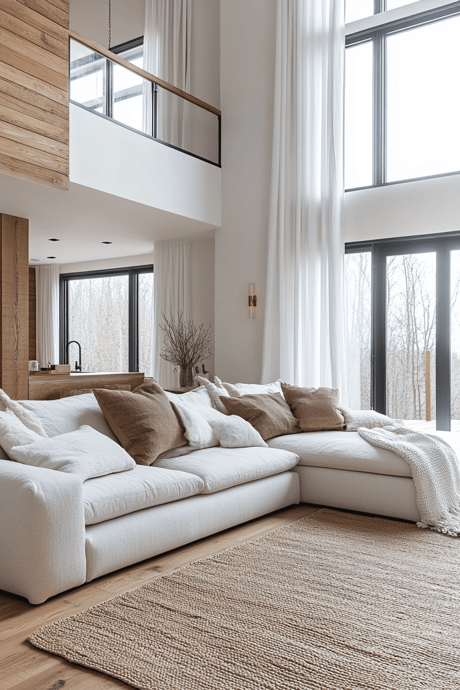 modern minimalist living room