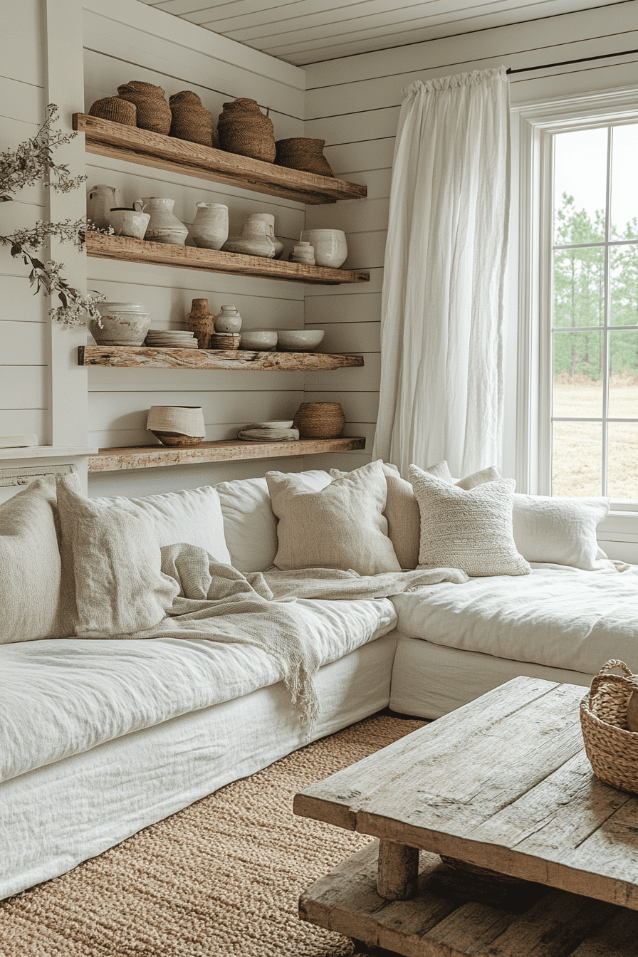 farmhouse living room