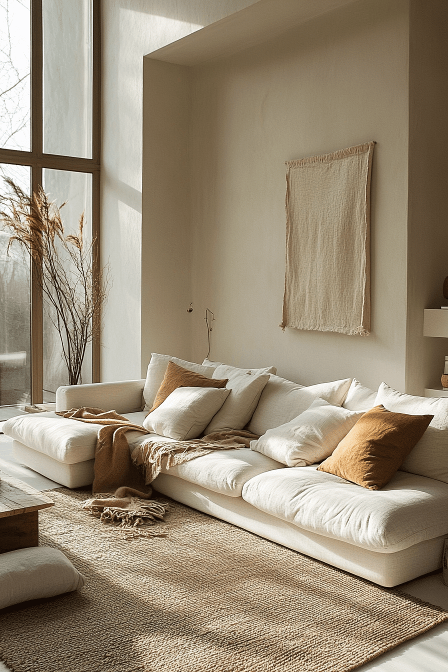 modern minimalist living room