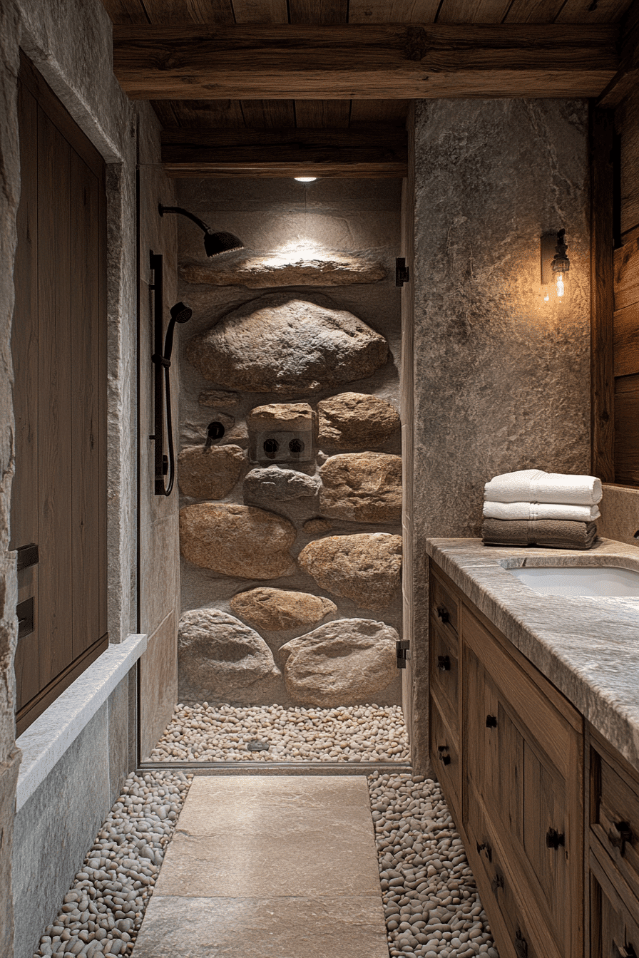 Rustic Bathroom Designs