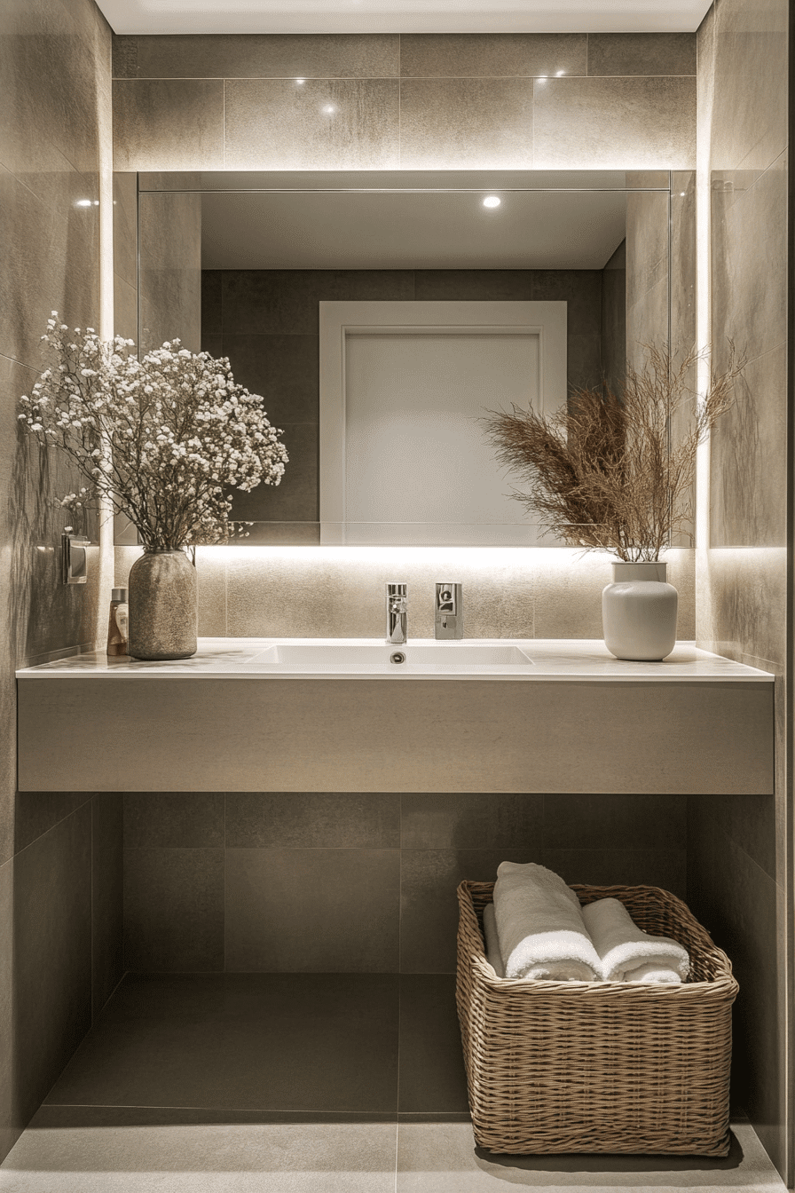 minimalist bathroom
