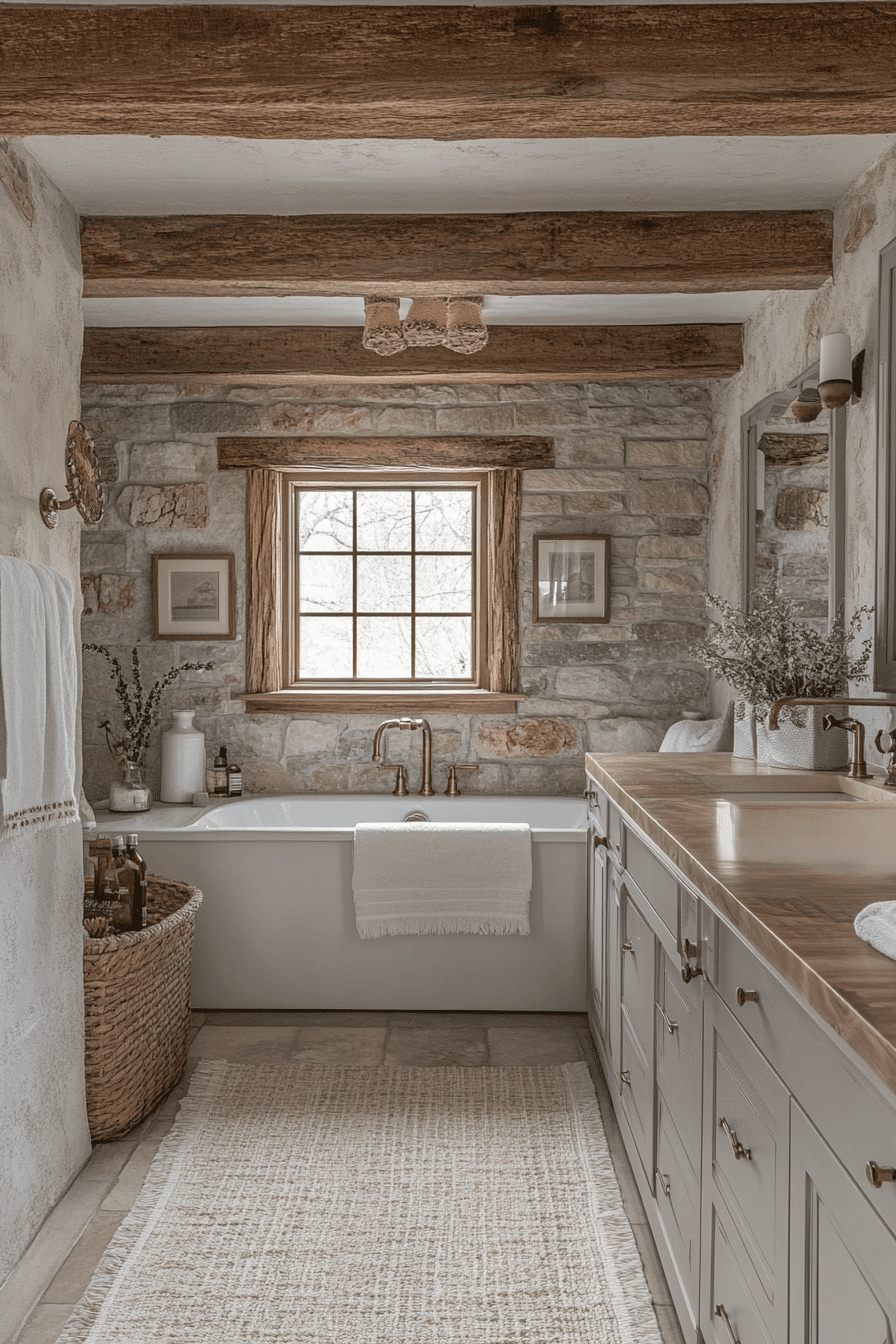 Rustic Bathroom Designs