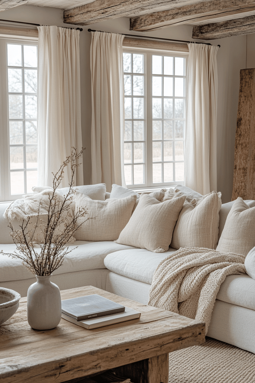 farmhouse living room