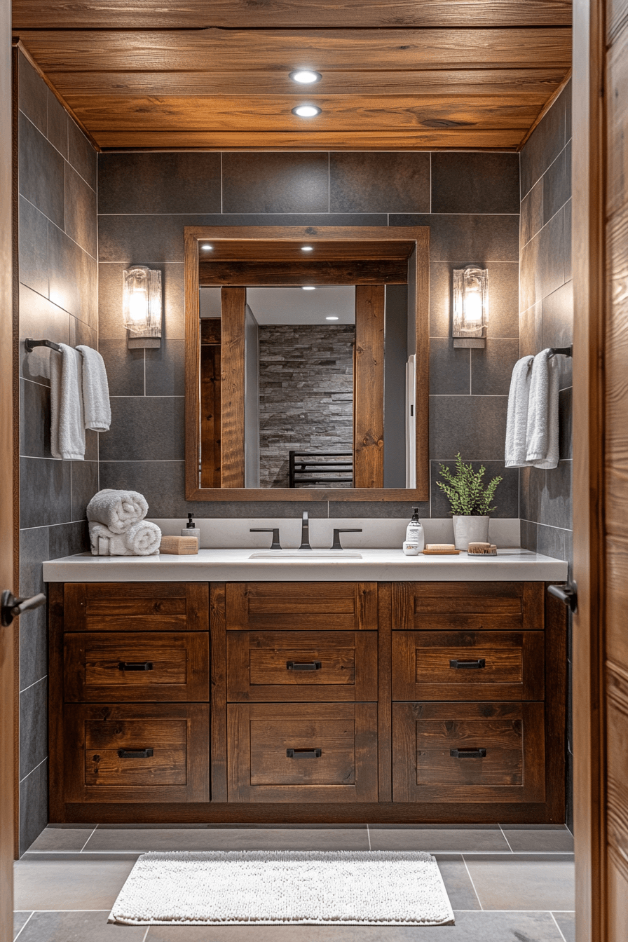 Rustic Bathroom Designs