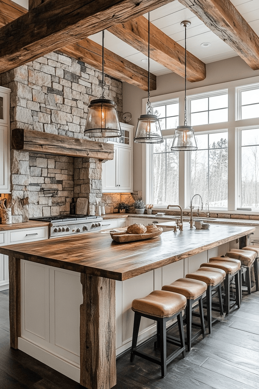 Rustic Farmhouse Kitchen