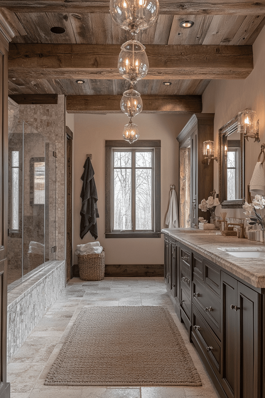Rustic Bathroom Designs