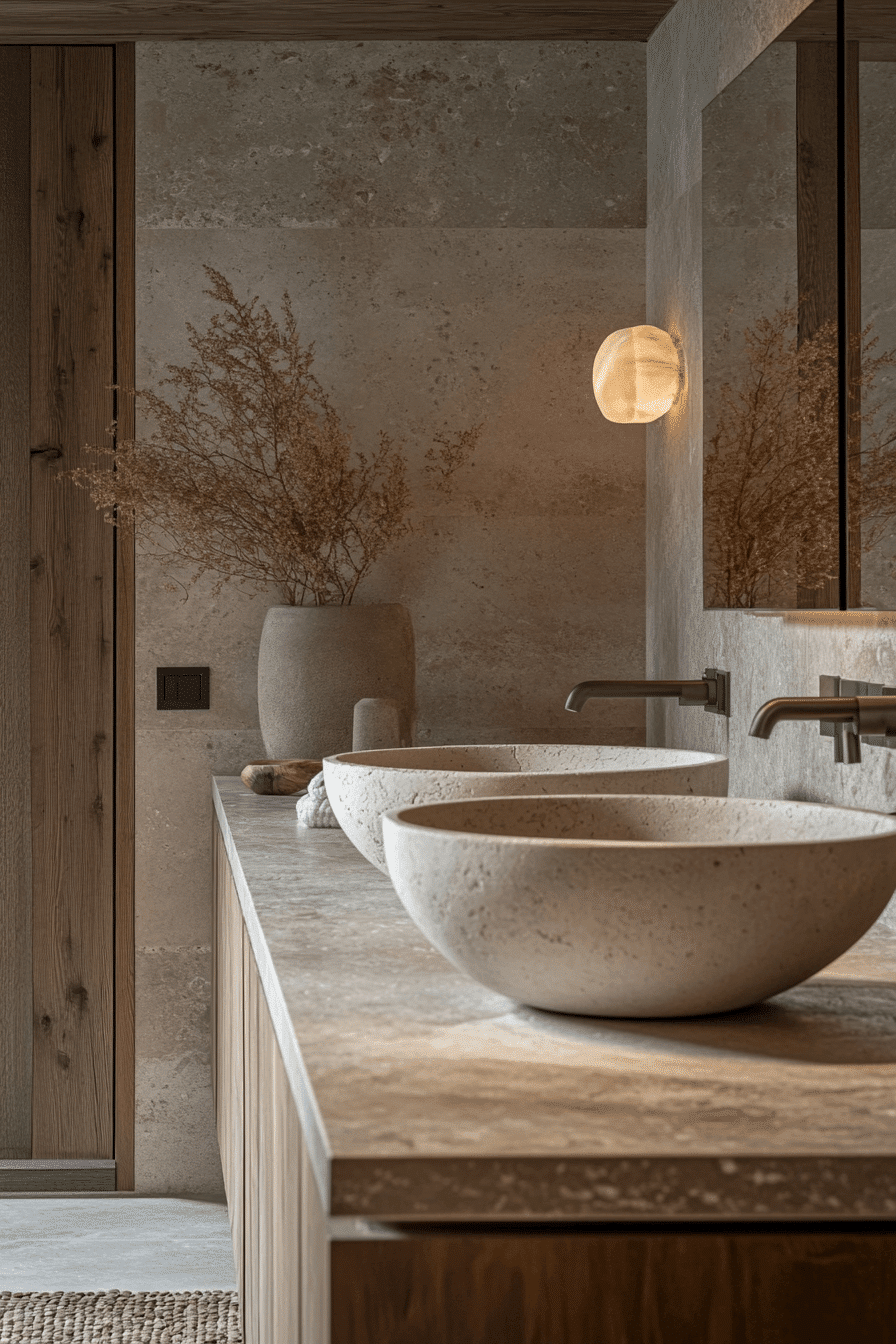 Rustic Bathroom Designs