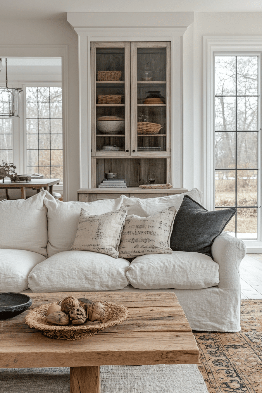 farmhouse living room