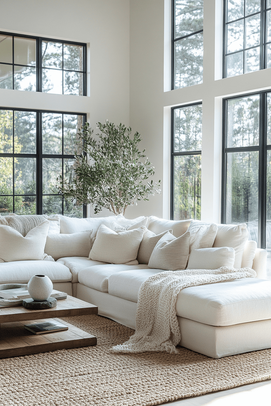 modern minimalist living room