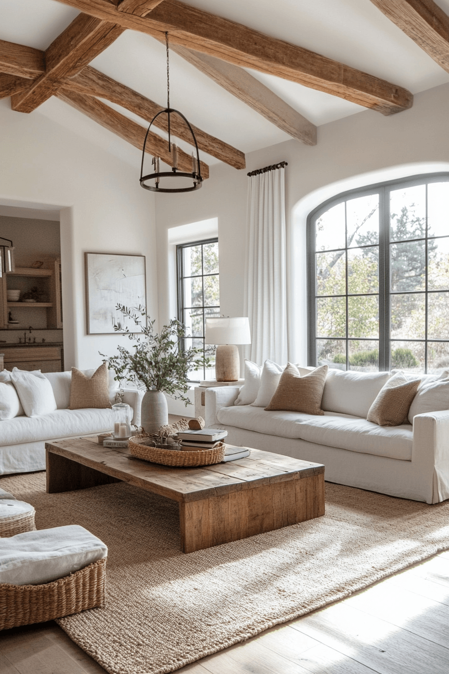 farmhouse living room