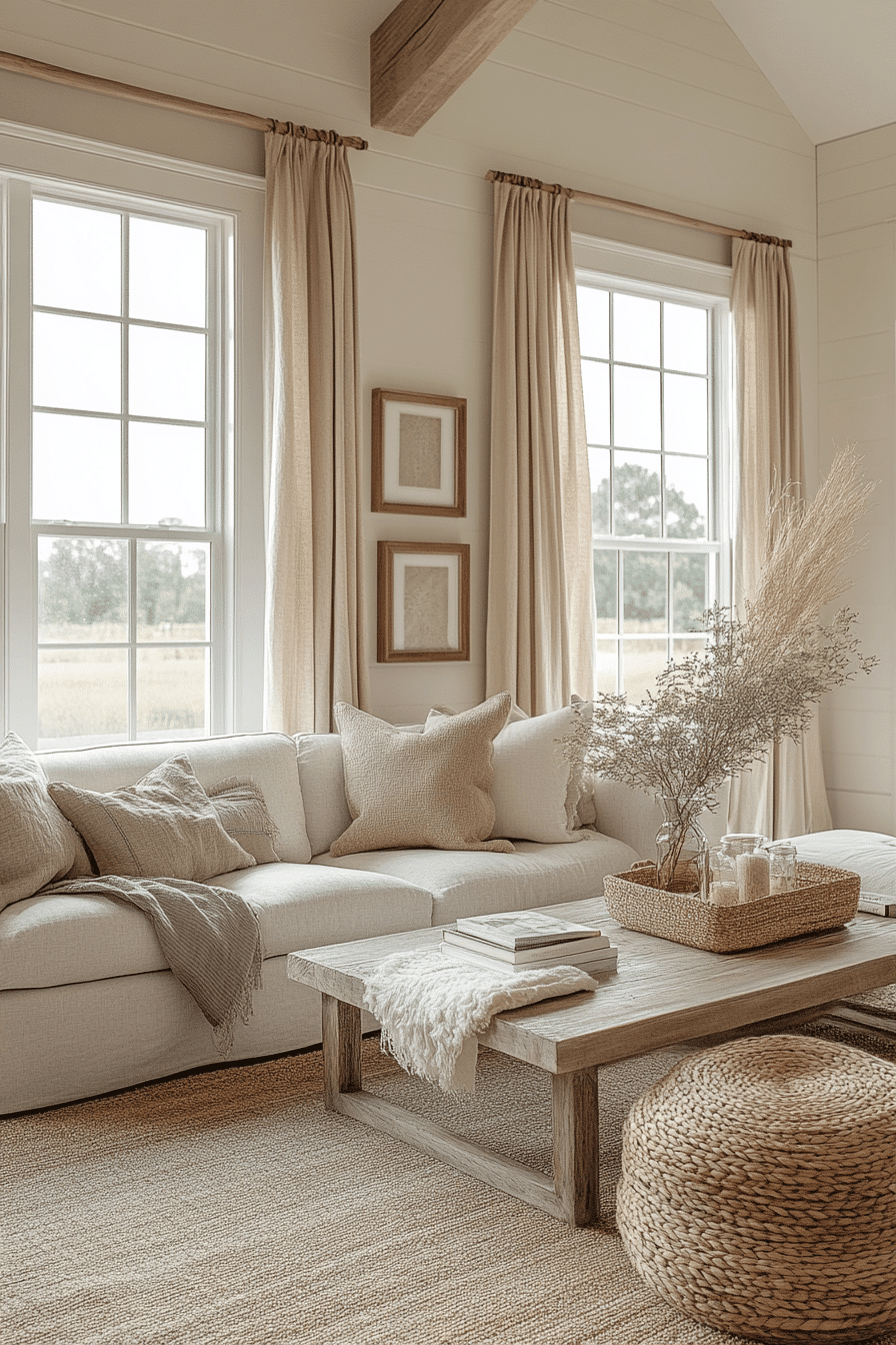 farmhouse living room