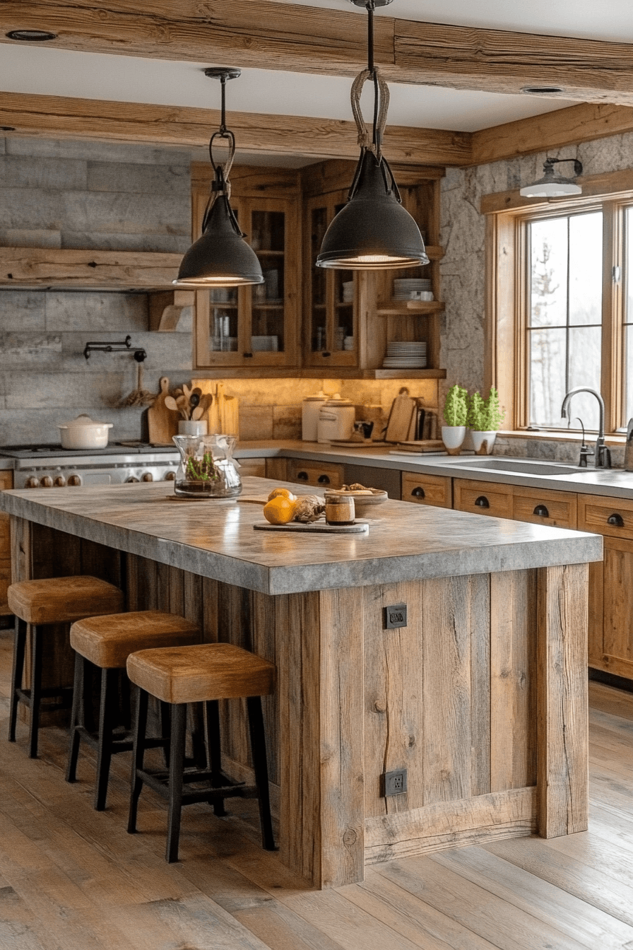 Rustic Farmhouse Kitchen