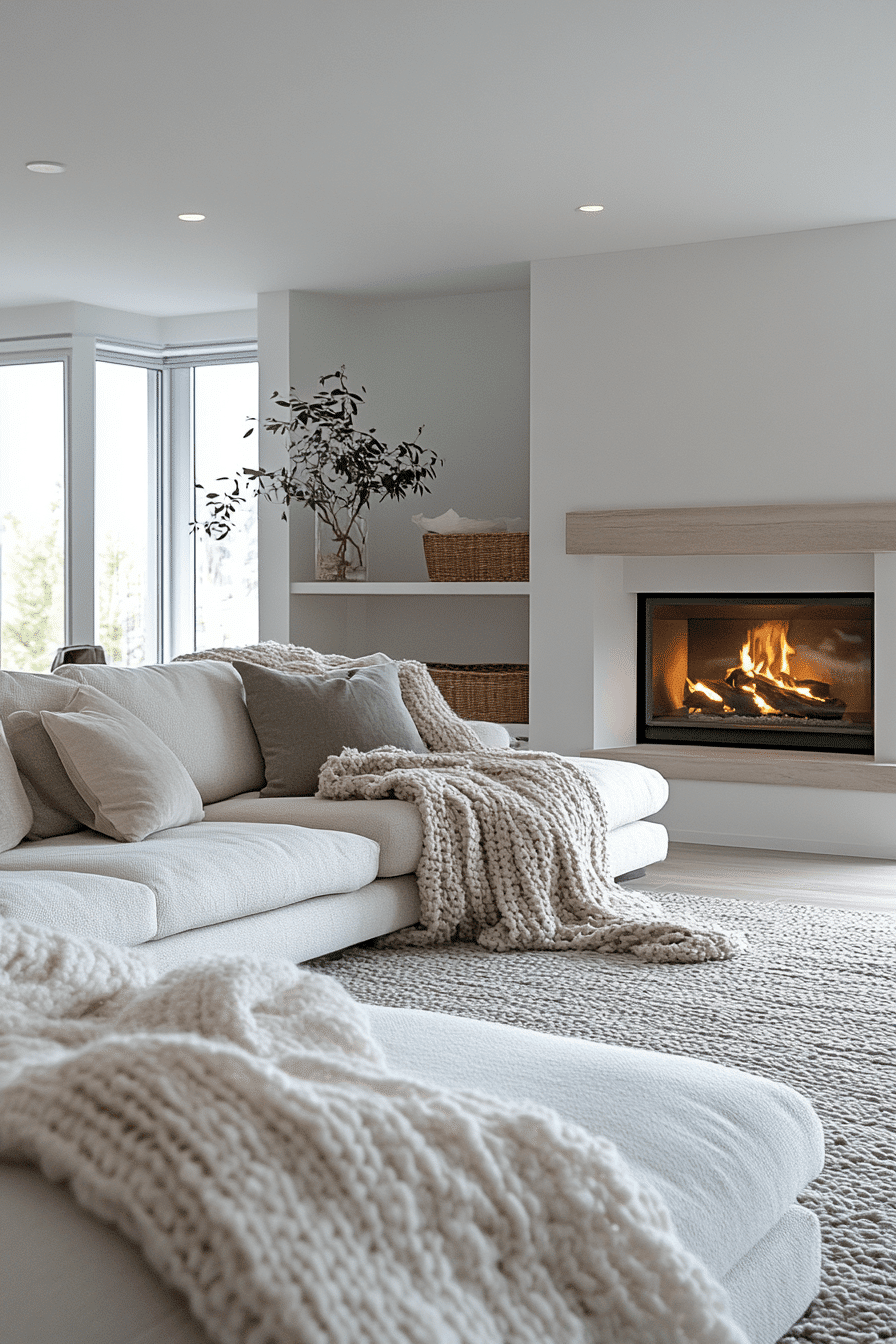 modern minimalist living room