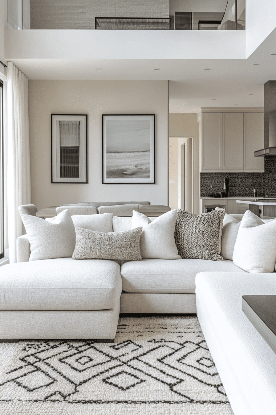 modern minimalist living room