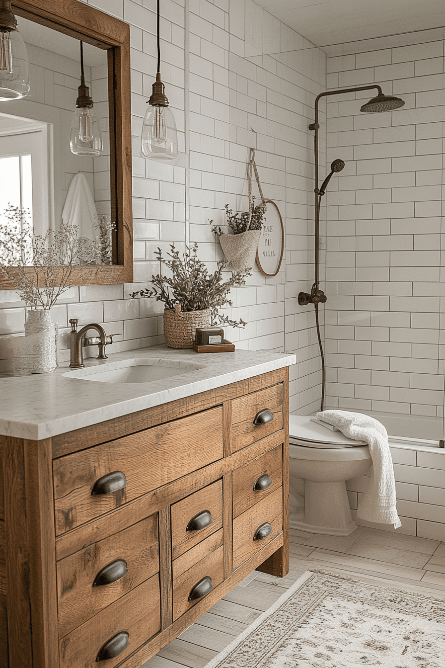 Rustic Bathroom Designs