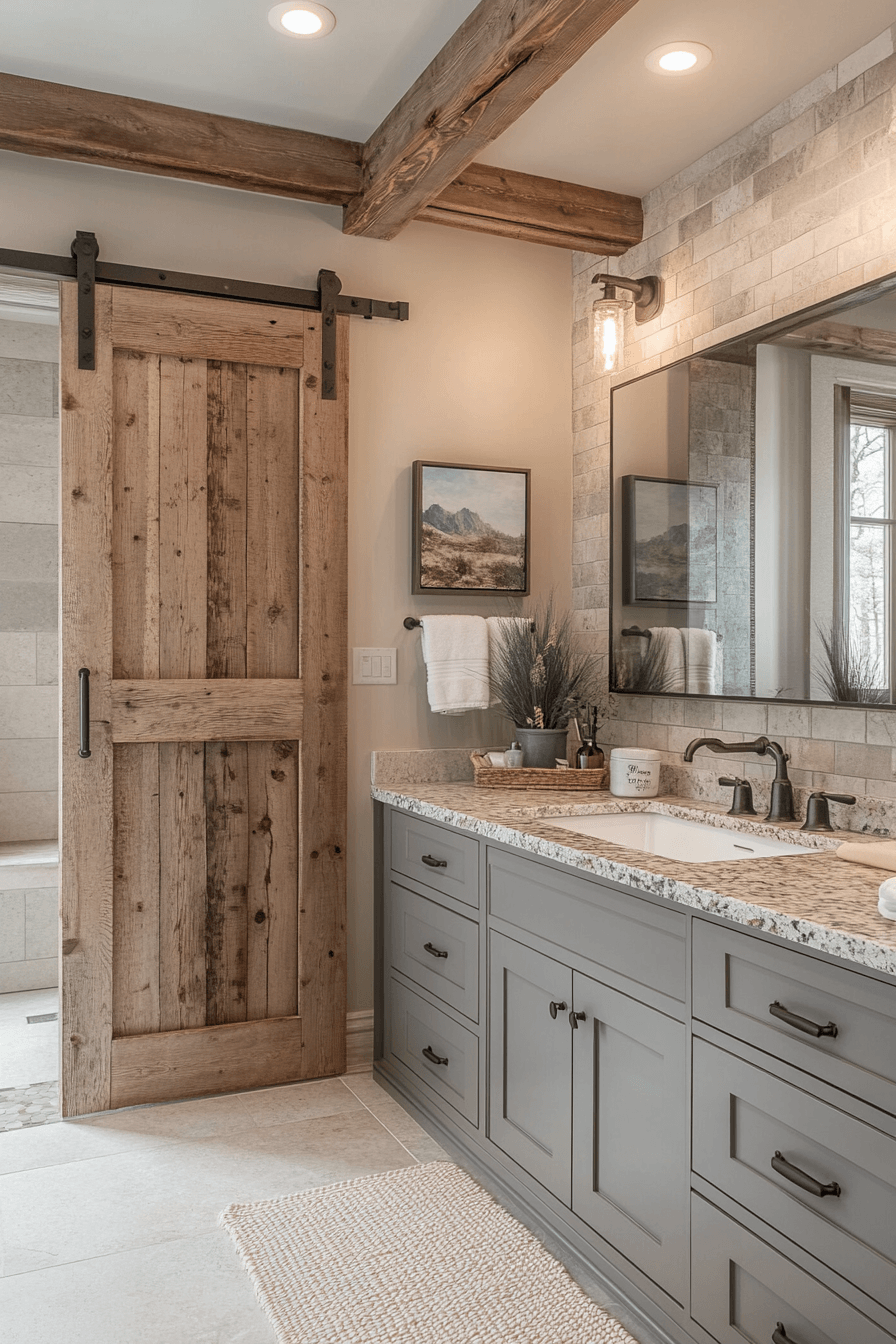Rustic Bathroom Designs