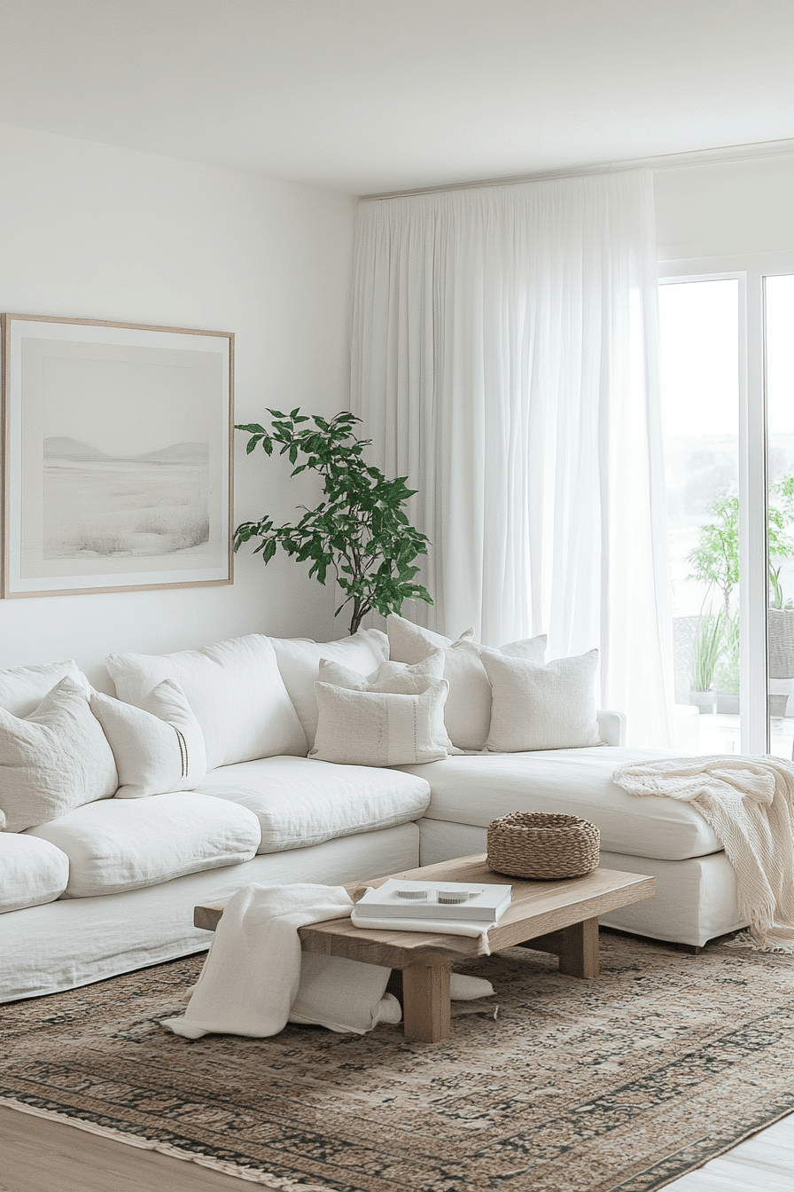 modern minimalist living room