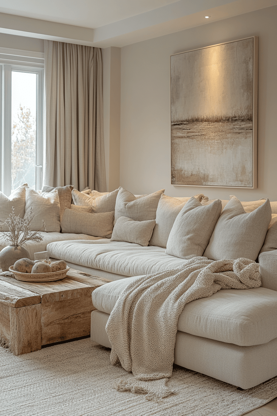 modern minimalist living room