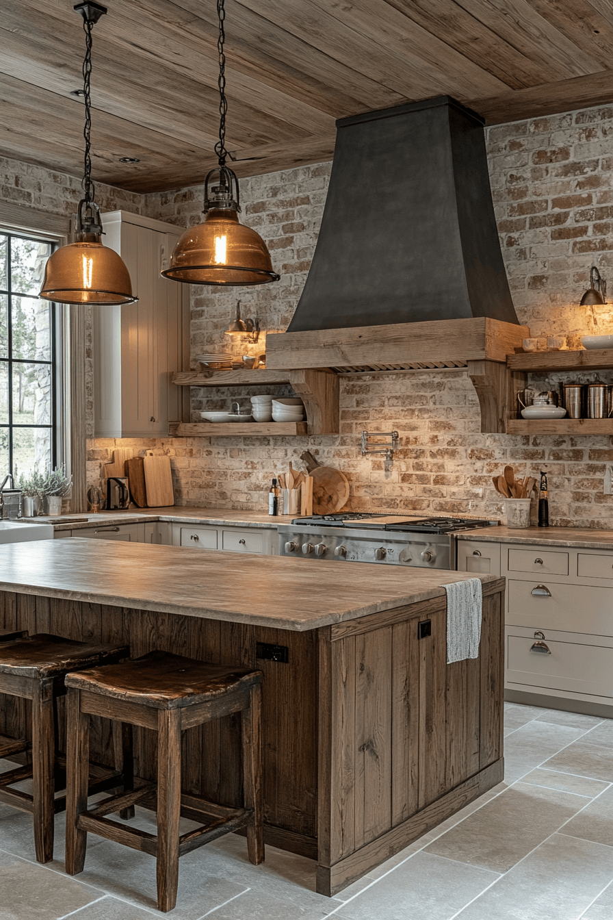 Rustic Farmhouse Kitchen