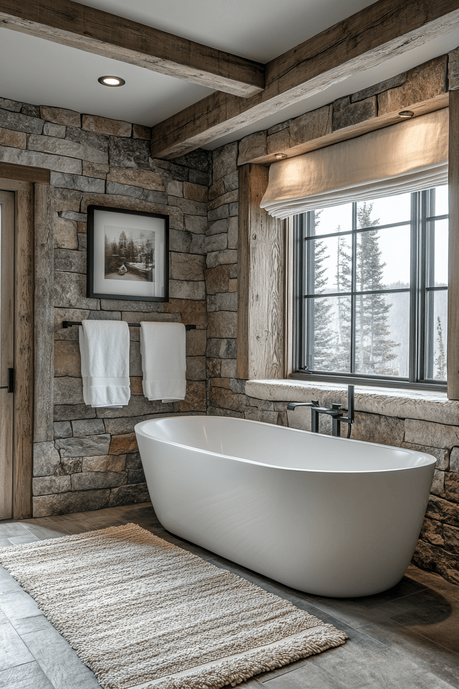 Rustic Bathroom Designs