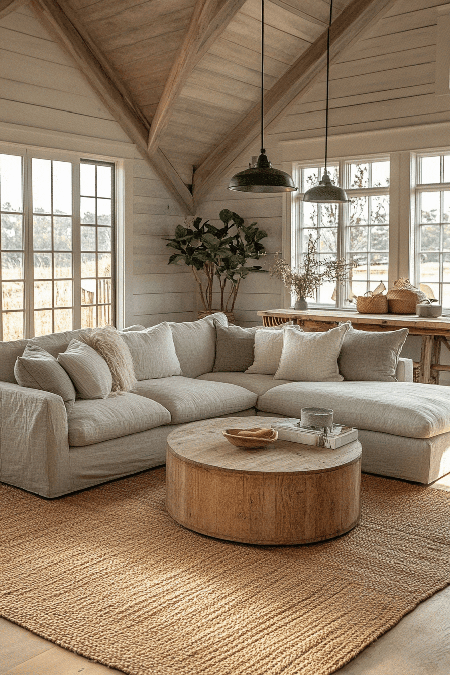 farmhouse living room