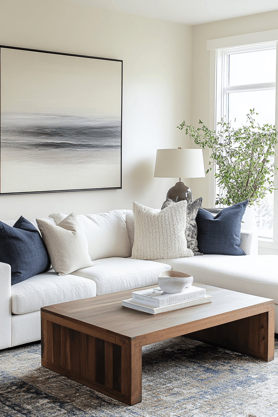 modern minimalist living room