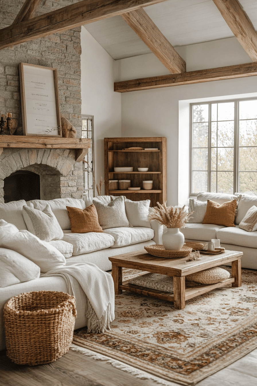 farmhouse living room