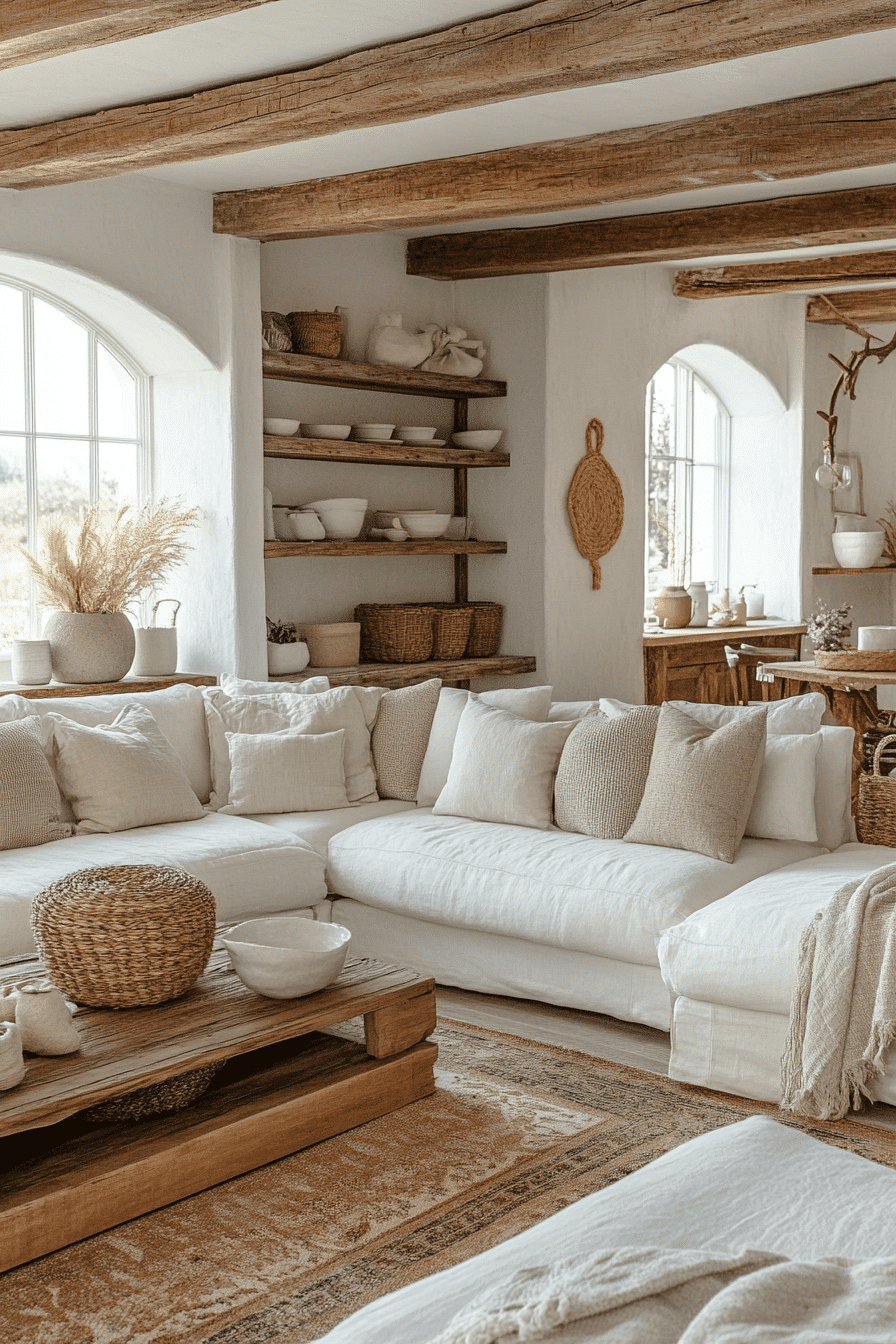 farmhouse living room