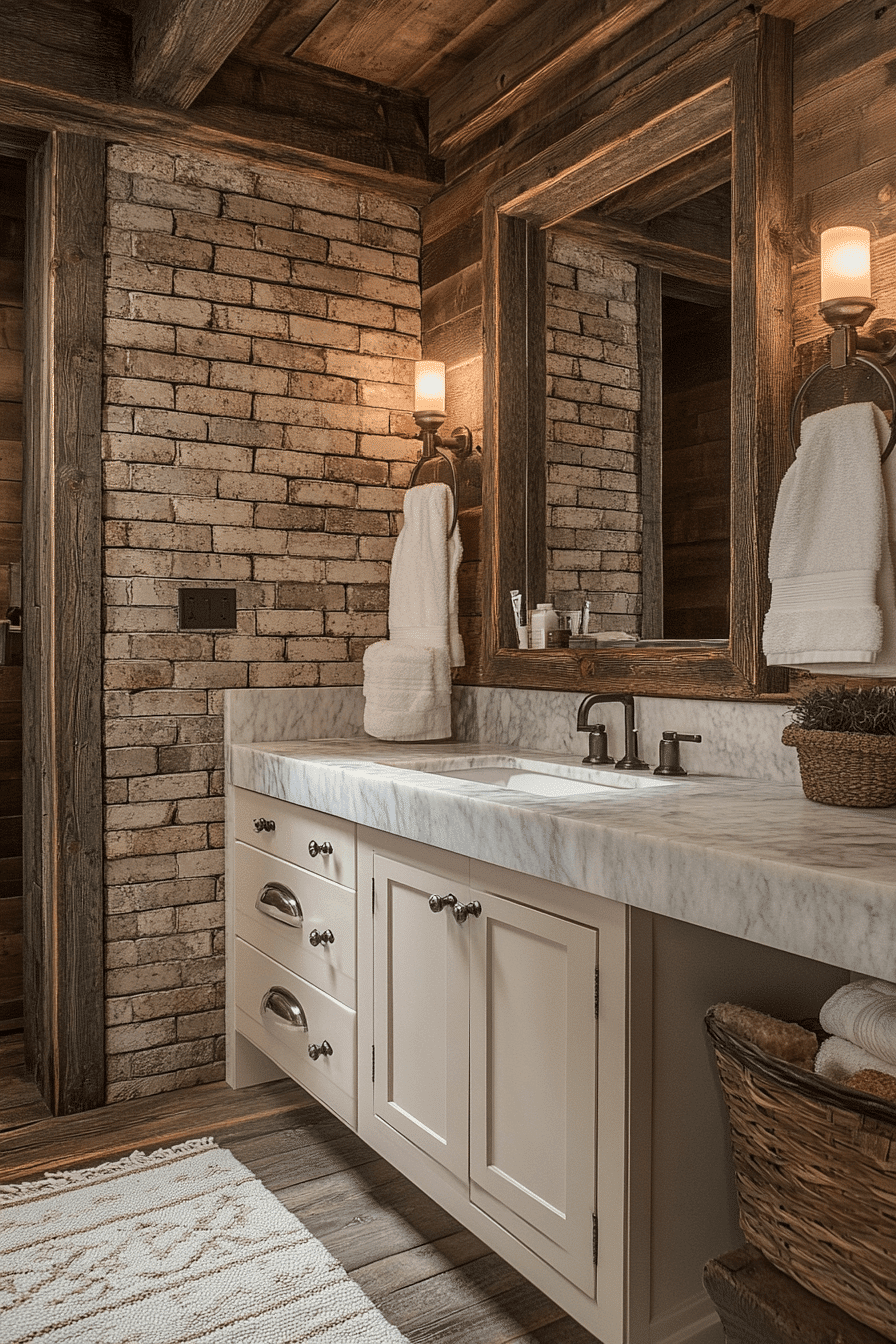 Rustic Bathroom Designs