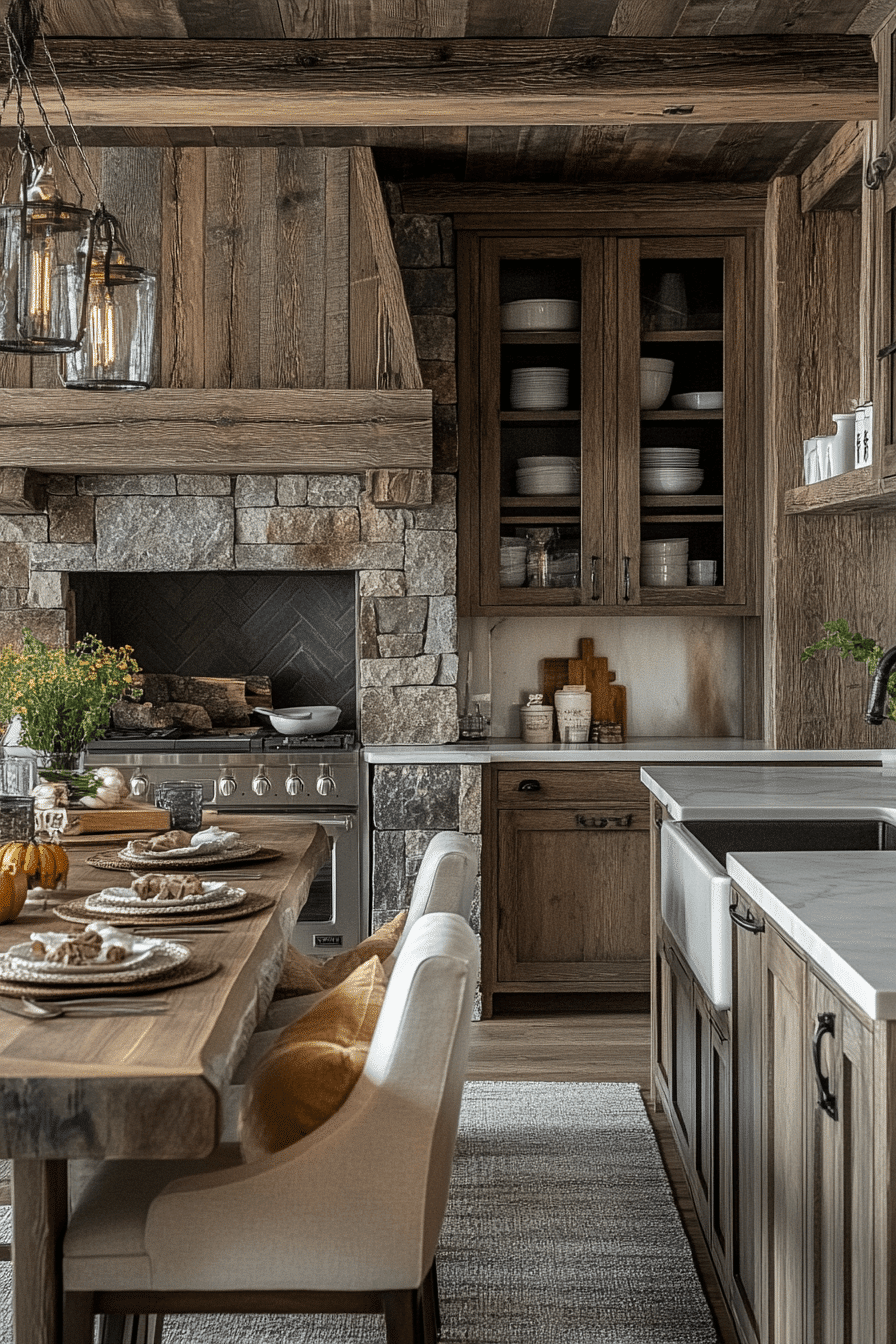 Rustic Farmhouse Kitchen