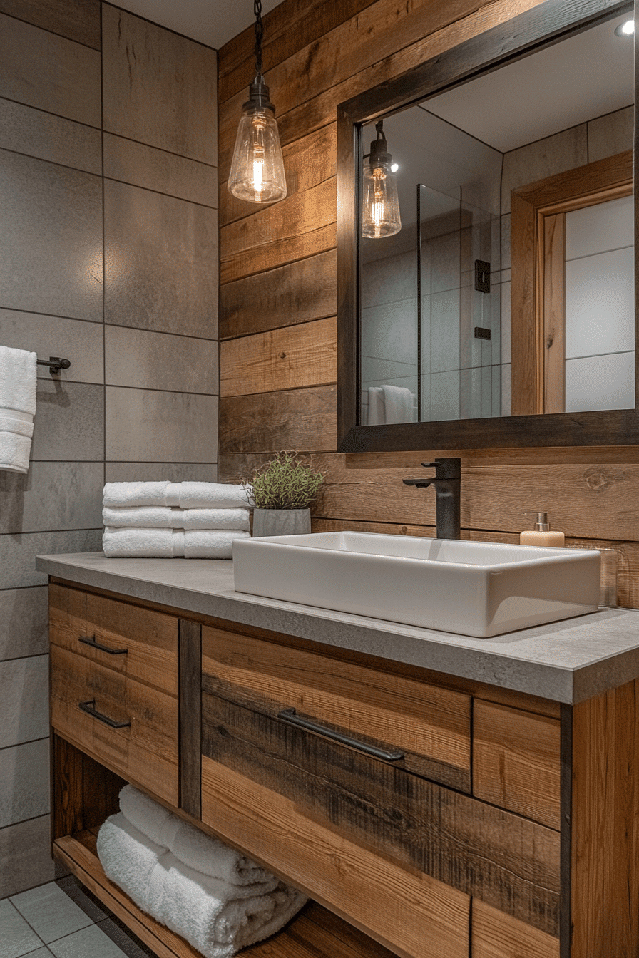 Rustic Bathroom Designs