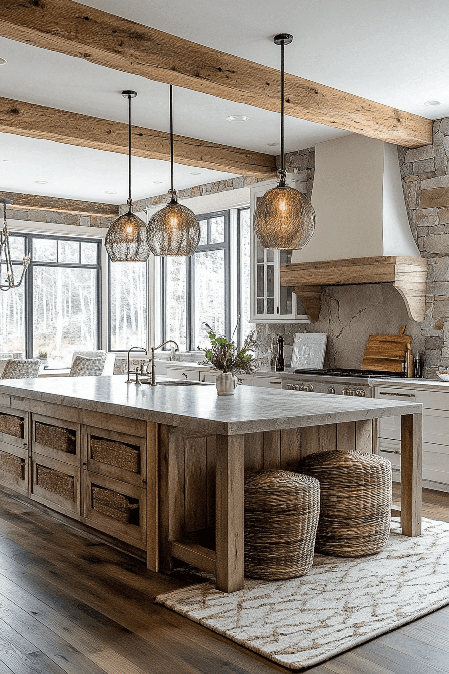 Rustic Farmhouse Kitchen