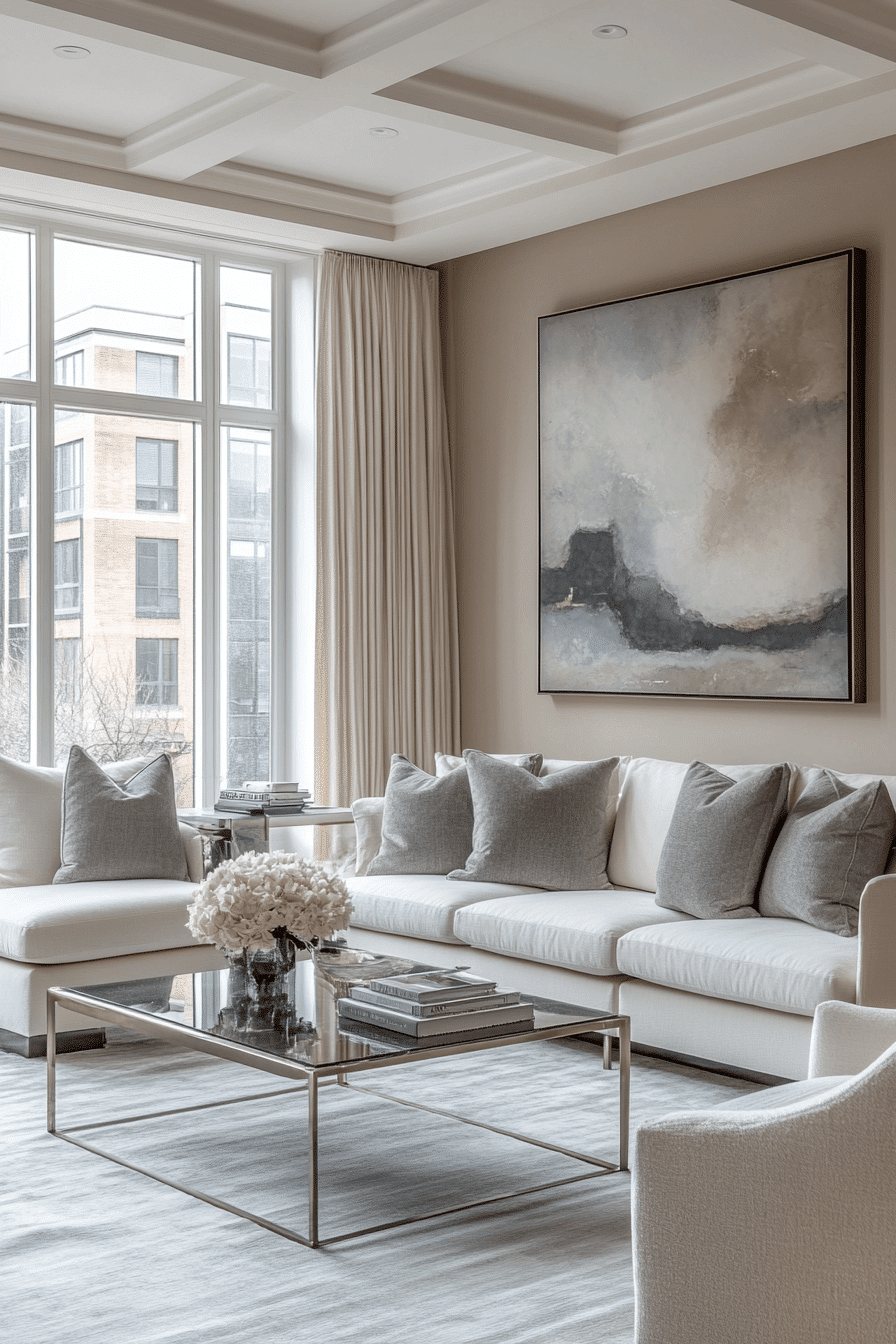 modern minimalist living room