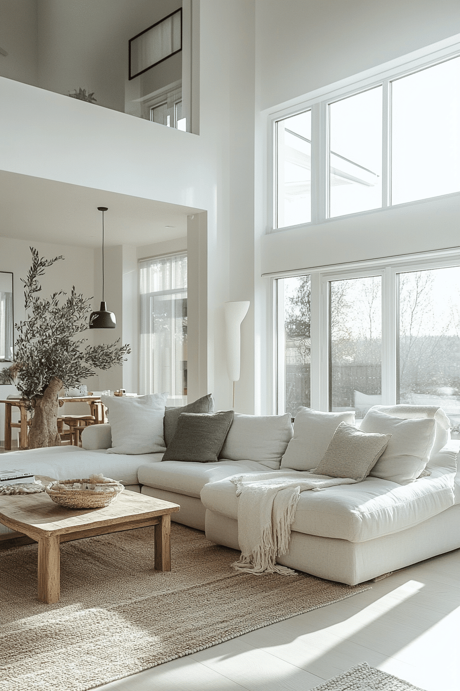 modern minimalist living room