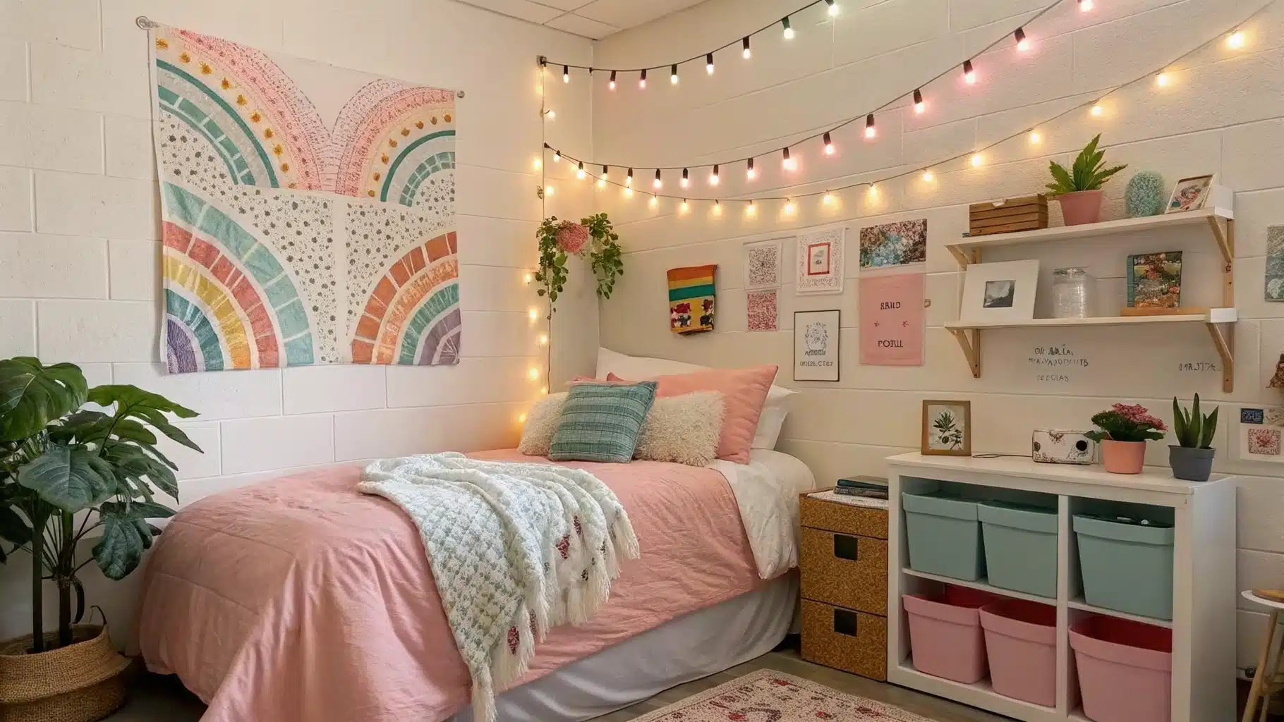 29 Cozy Dorm Room Ideas That Will Transform Your Space Into A Pinterest ...