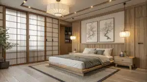 japandi bedroom design